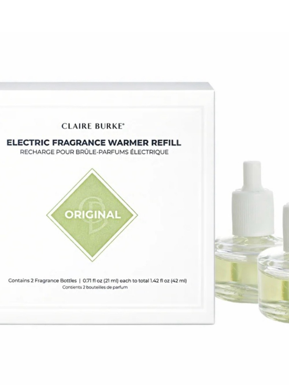 Original Electric Fragrance Warmer Refill - White/Light Green